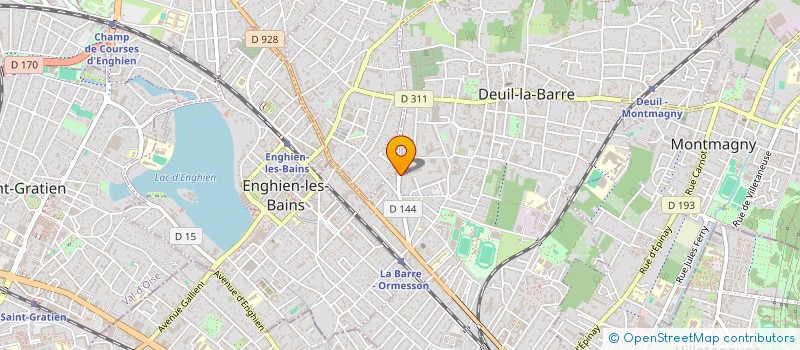 localisation de l'entreprise GD ASSISTANCE  DEUIL-LA-BARRE