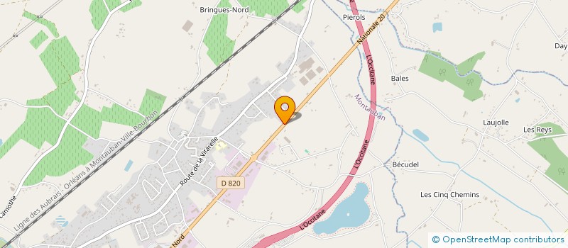 localisation de l'entreprise GD AUTO  MONTAUBAN