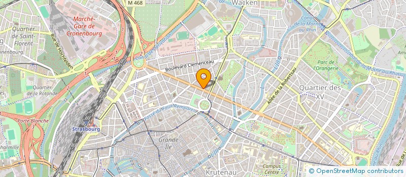 localisation de l'entreprise GD&C PROJECTS AND CONSULTING à STRASBOURG