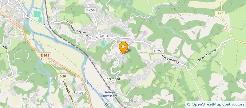 localisation de l'entreprise GD CHARPENTE  HALSOU