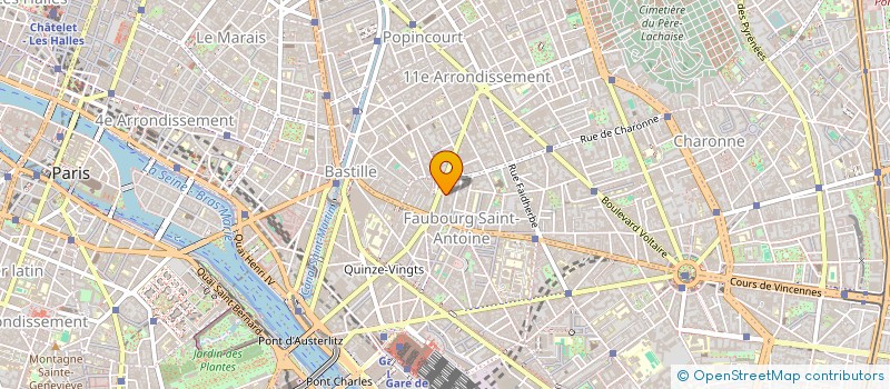 localisation de l'entreprise GD COMMUNICATION  PARIS