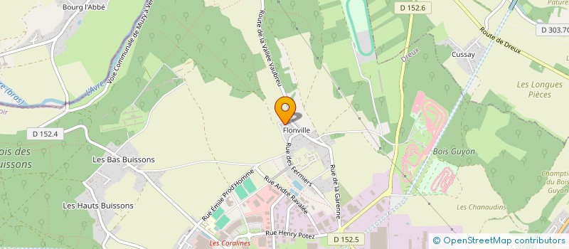 localisation de l'entreprise GD CONSEIL & PATRIMOINE à DREUX