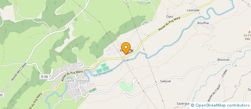 localisation de l'entreprise GD CONSEIL & PLACEMENT  SAINT-SIMON