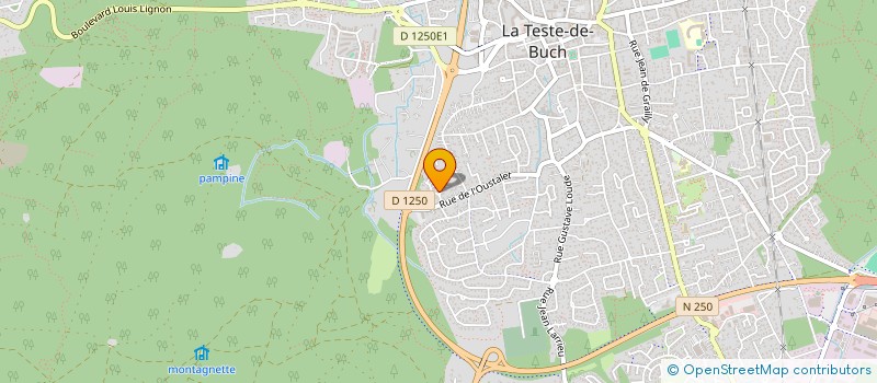 localisation de l'entreprise GD CONSULT  LA TESTE-DE-BUCH