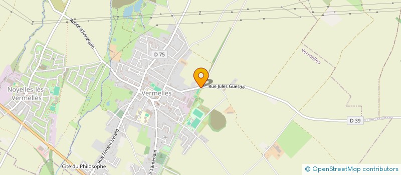 localisation de l'entreprise GD CONSULTING  VERMELLES