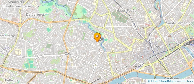 localisation de l'entreprise GD CONSULTING à NANTES