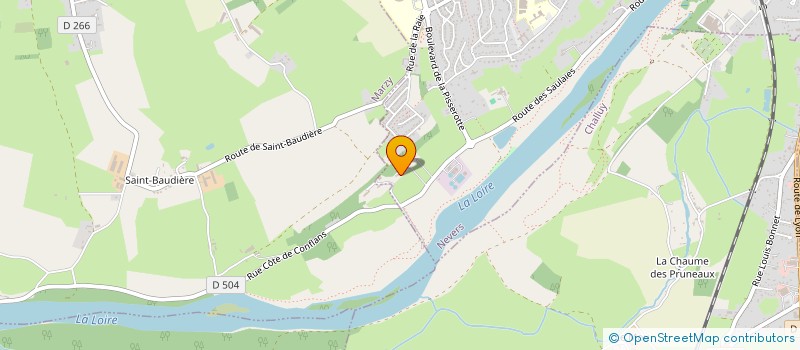localisation de l'entreprise GD CROQS à NEVERS