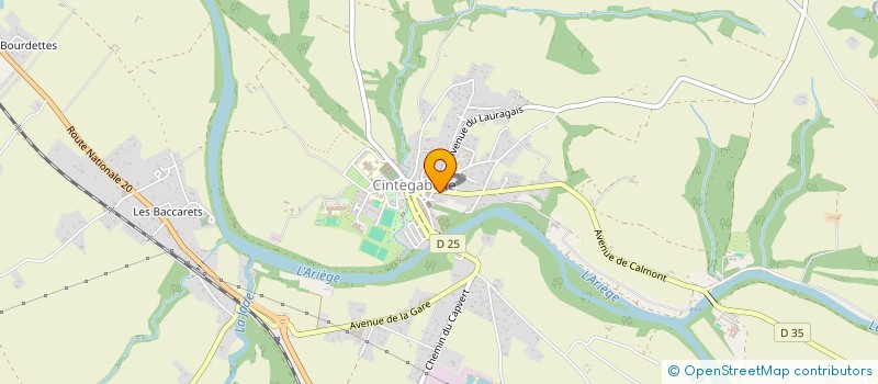 localisation de l'entreprise GD ECONOMISTES à CINTEGABELLE