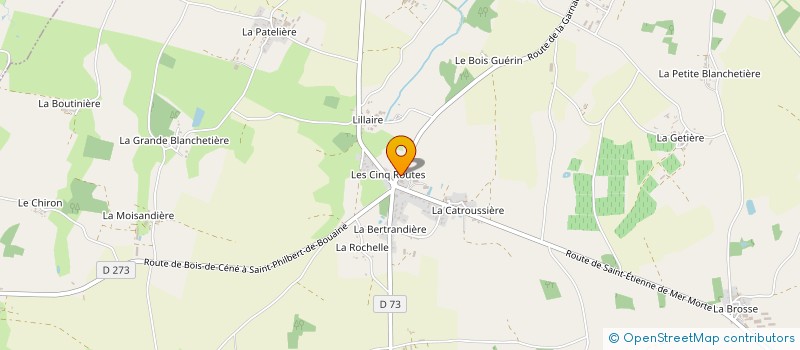 localisation de l'entreprise GD ENTREPRISE  PAULX