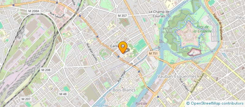 localisation de l'entreprise GD ET FILS à LAMBERSART