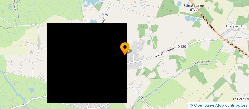 localisation de l'entreprise GD FENOUILLER  SAINT-URBAIN