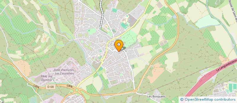 localisation de l'entreprise GD FINANCE  CASTRIES