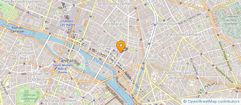 localisation de l'entreprise GD GROUP à PARIS