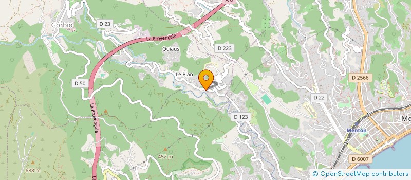 localisation de l'entreprise GD HOLDING  GORBIO