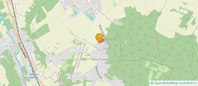 localisation de l'entreprise GD IMMO  AUBERGENVILLE