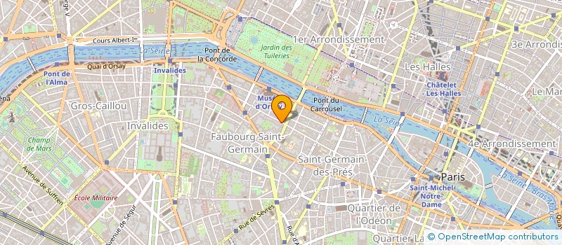 localisation de l'entreprise GD INVEST  PARIS