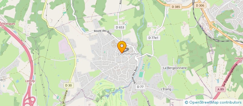 localisation de l'entreprise GD INVEST à CIVRIEUX-D AZERGUES