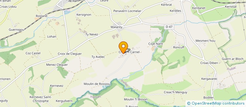 localisation de l'entreprise GD INVEST  IRVILLAC