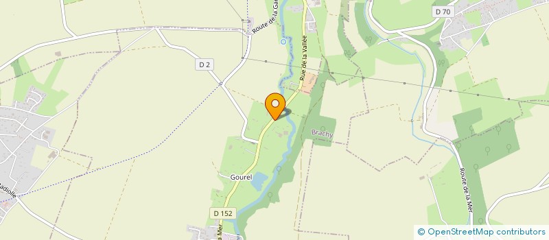 localisation de l'entreprise GD INVESTISSEMENTS  BRACHY