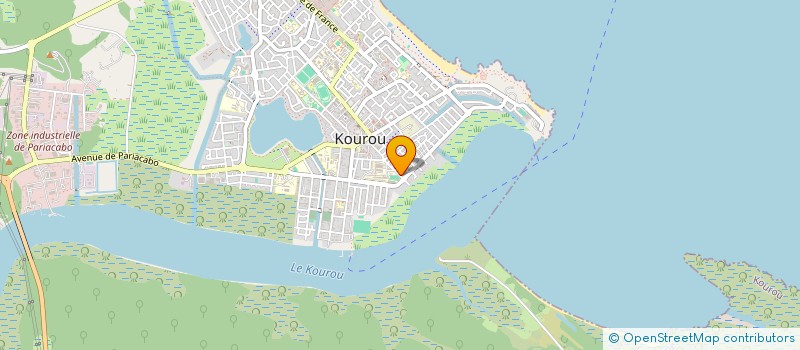 localisation de l'entreprise GD LOCATION  KOUROU