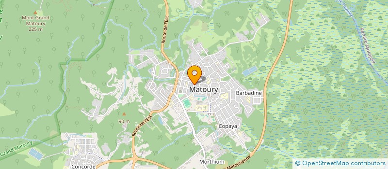 localisation de l'entreprise GD LOCATION  MATOURY