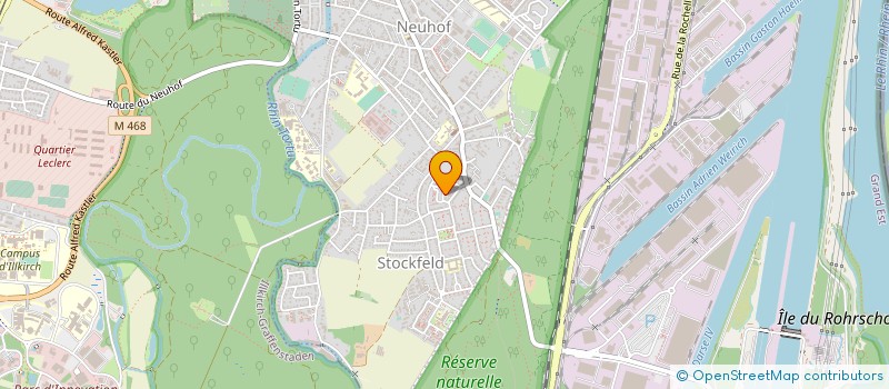 localisation de l'entreprise GD MAINTENANCE à STRASBOURG