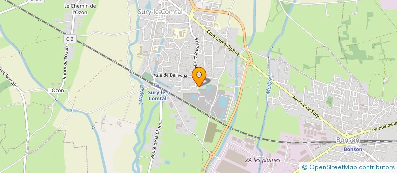 localisation de l'entreprise GD.MBA à SURY-LE-COMTAL