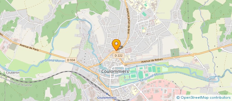 localisation de l'entreprise GD NETTOYAGE à COULOMMIERS