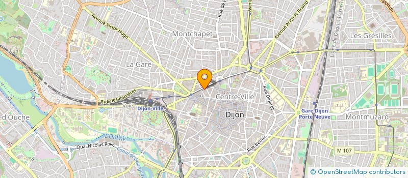 localisation de l'entreprise GD OPTIAUDITS à DIJON