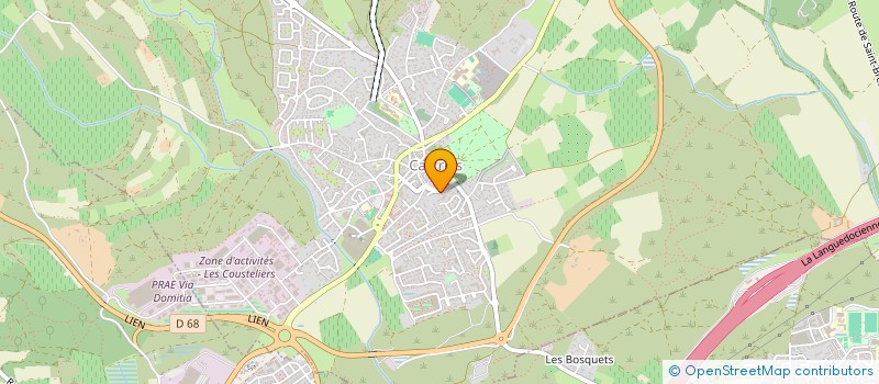 localisation de l'entreprise GD PARTICIPATIONS  CASTRIES