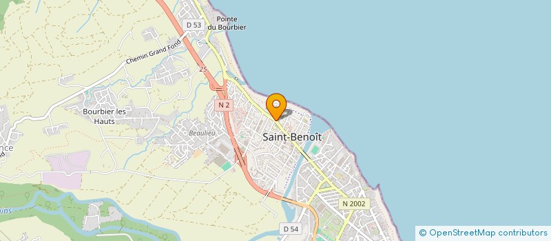 localisation de l'entreprise GD PARTS  SAINT-BENOIT