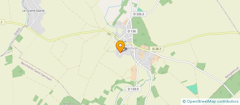 localisation de l'entreprise GD PASSIONS à BOUGLAINVAL
