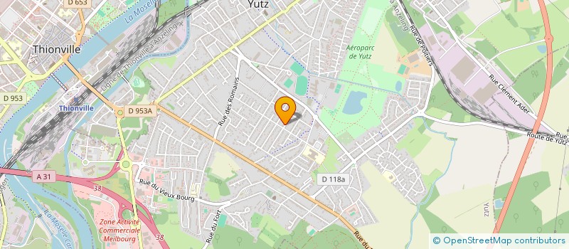 localisation de l'entreprise GD PLOMBERIE  YUTZ