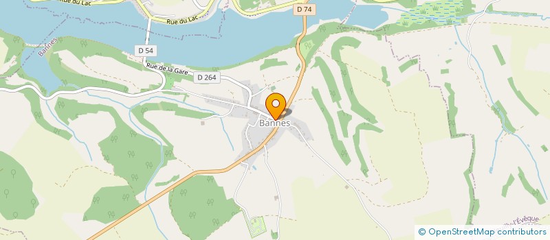 localisation de l'entreprise GD PNEUS à BANNES