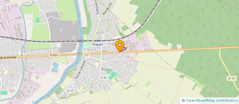 localisation de l'entreprise GD POSE à MEAUX