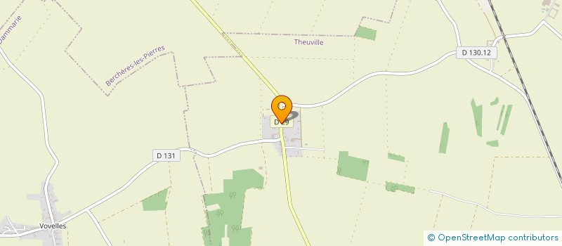 localisation de l'entreprise GD PRO à THEUVILLE