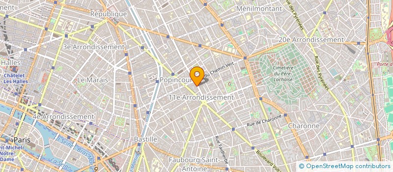 localisation de l'entreprise GD PROPERTIES  PARIS