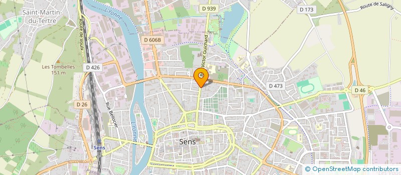 localisation de l'entreprise GD REIMS  LE HAVRE