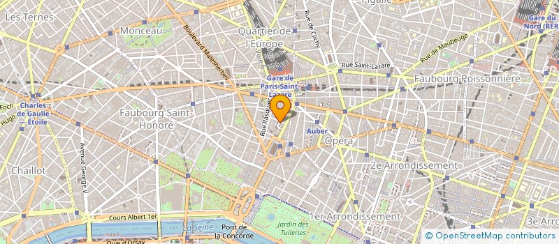localisation de l'entreprise GD SERVICES à PARIS