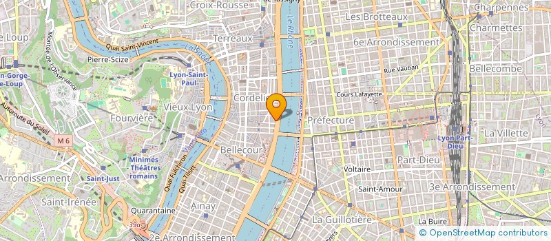 localisation de l'entreprise GD SOLUTION à CALUIRE-ET-CUIRE