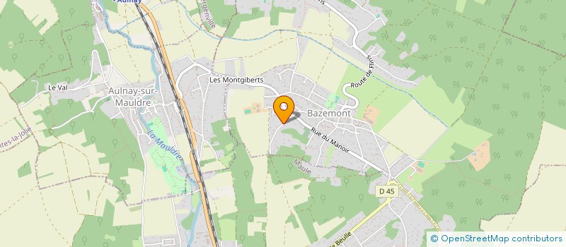 localisation de l'entreprise GD SPORTHORSES à BAZEMONT