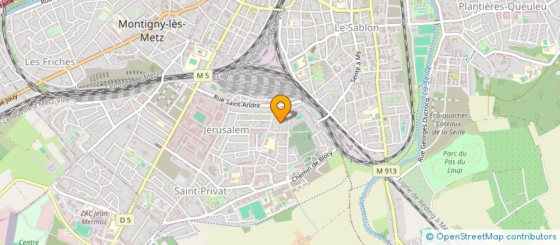 localisation de l'entreprise GD VISUM  MONTIGNY-LES-METZ