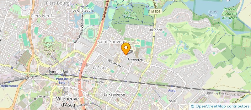 localisation de l'entreprise GD19 COQUEREZ à VILLENEUVE-D'ASCQ