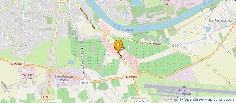 localisation de l'entreprise GD24AUTOS  LAMONZIE-ST-MARTIN