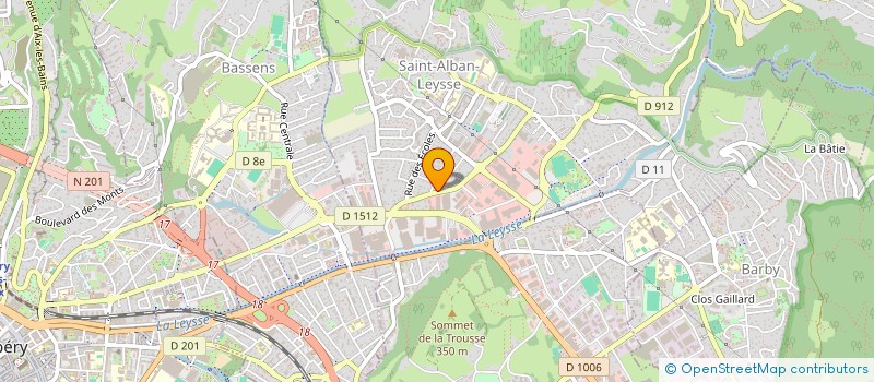 localisation de l'entreprise GD2S  SAINT-ALBAN-LEYSSE