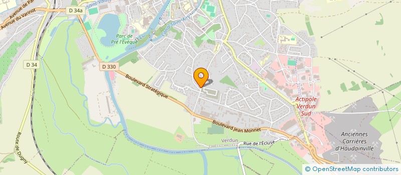 localisation de l'entreprise GDA  VERDUN