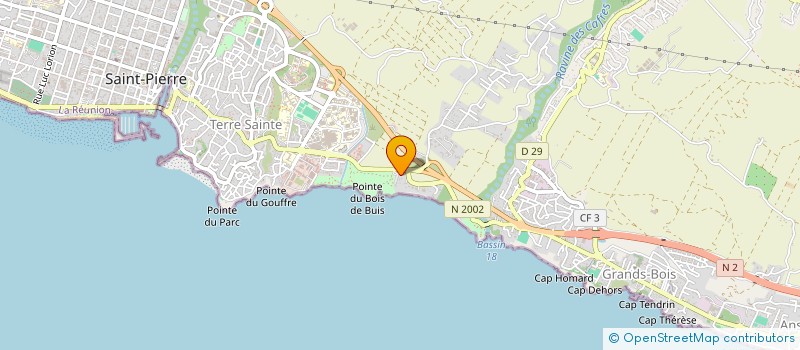 localisation de l'entreprise GDA à SAINT-PIERRE