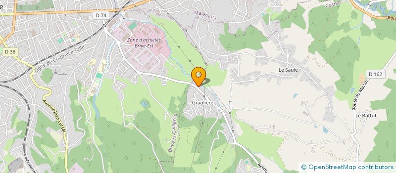 localisation de l'entreprise GDA  COSNAC