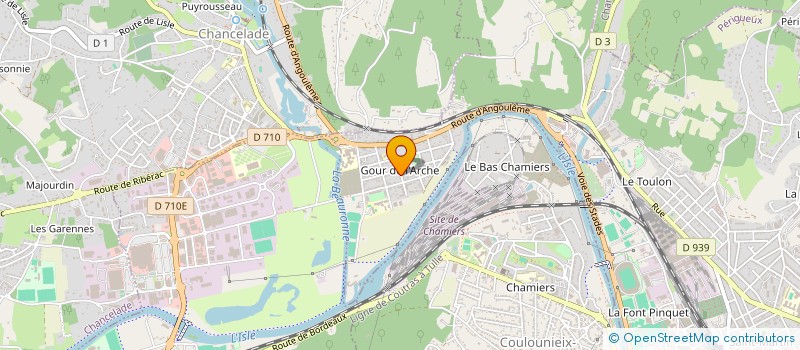 localisation de l'entreprise GDA  PERIGUEUX