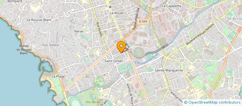 localisation de l'entreprise GDA CONSULTING à MARSEILLE